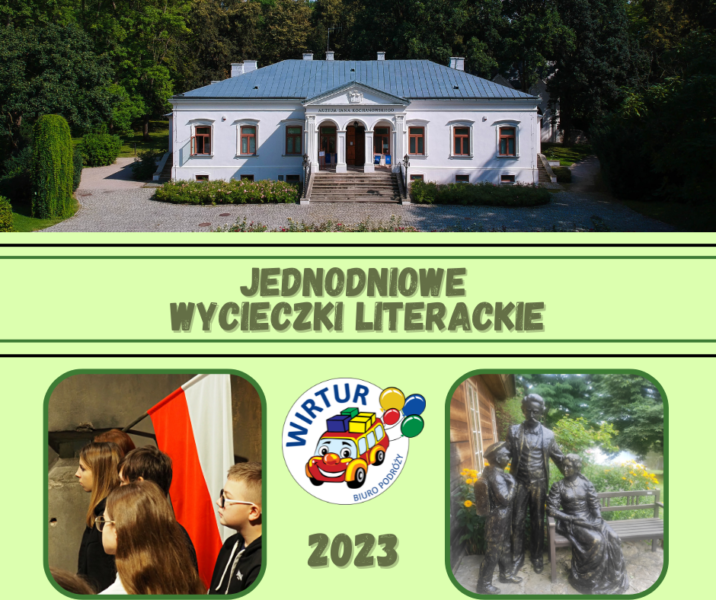 JEDNODNIOWE WYCIECZKI LITERACKIE 2023