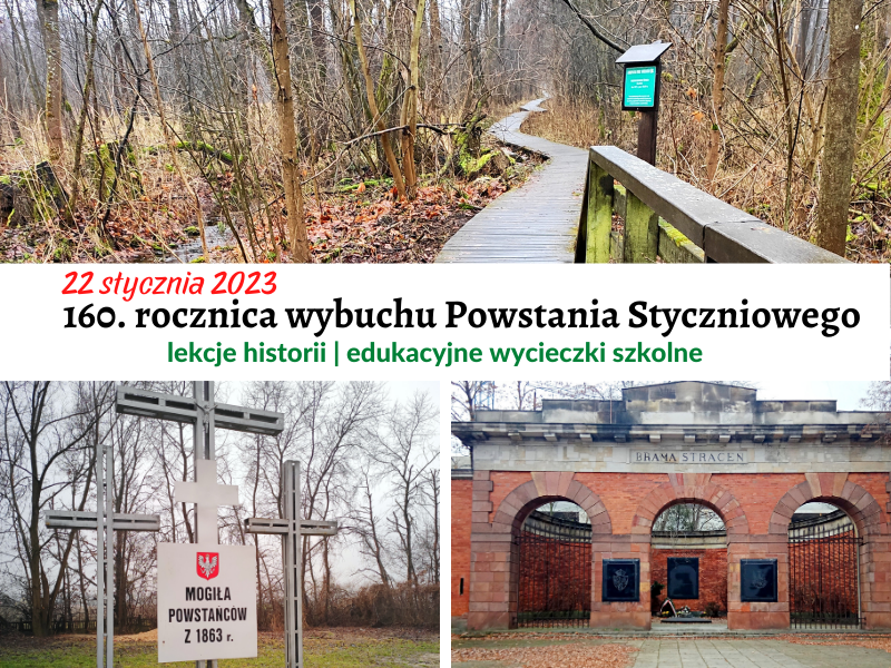 Lekcje historii w terenie – wycieczki w rocznicę wybuchu Powstania Styczniowego