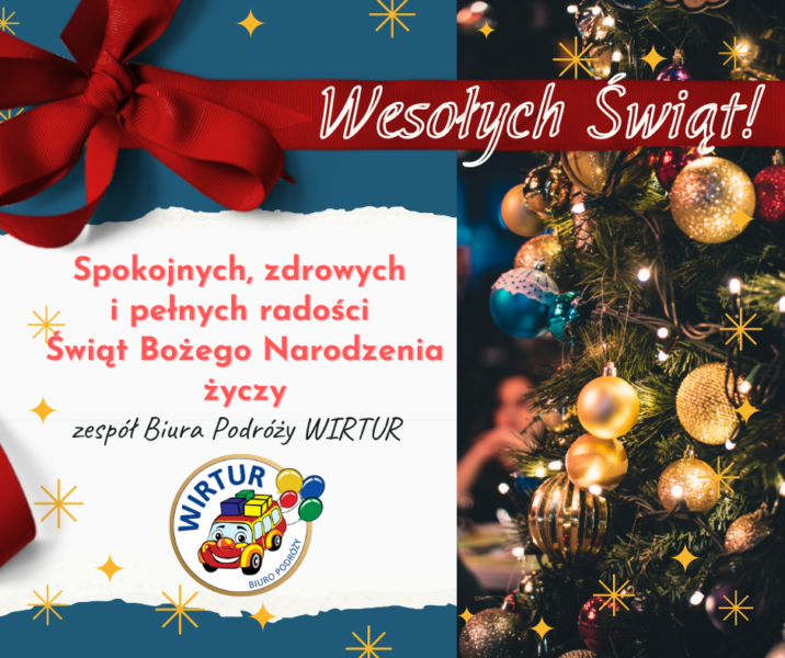 Wesołych Świąt Bożego Narodzenia!